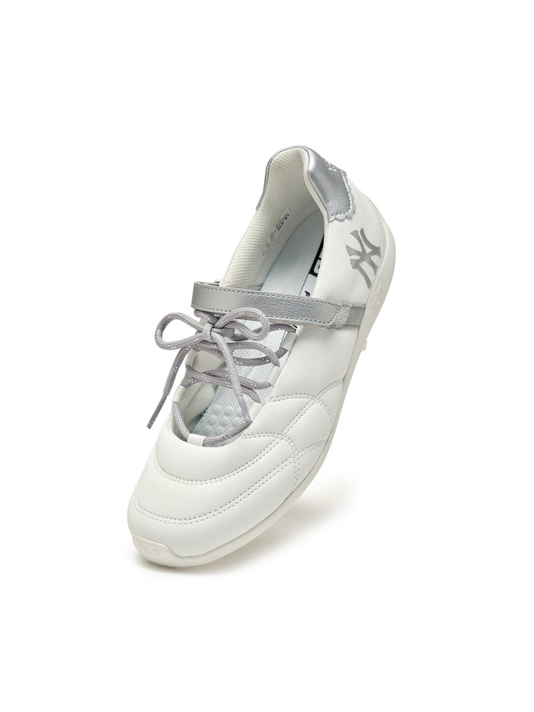 Giày MLB Slick Mary Jane New York Yankees White