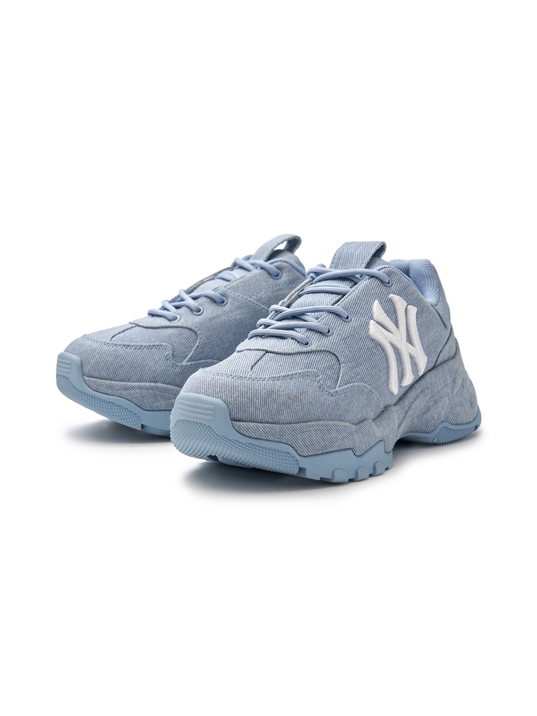 Giày MLB BigBall Chunky All Over Denim New York Yankees Blue