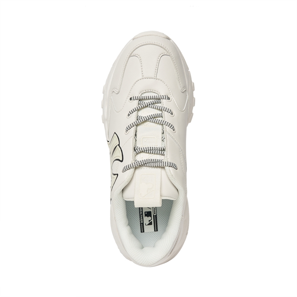 Giày MLB BigBall Chunky A Classic 3D Logo New York Yankees White