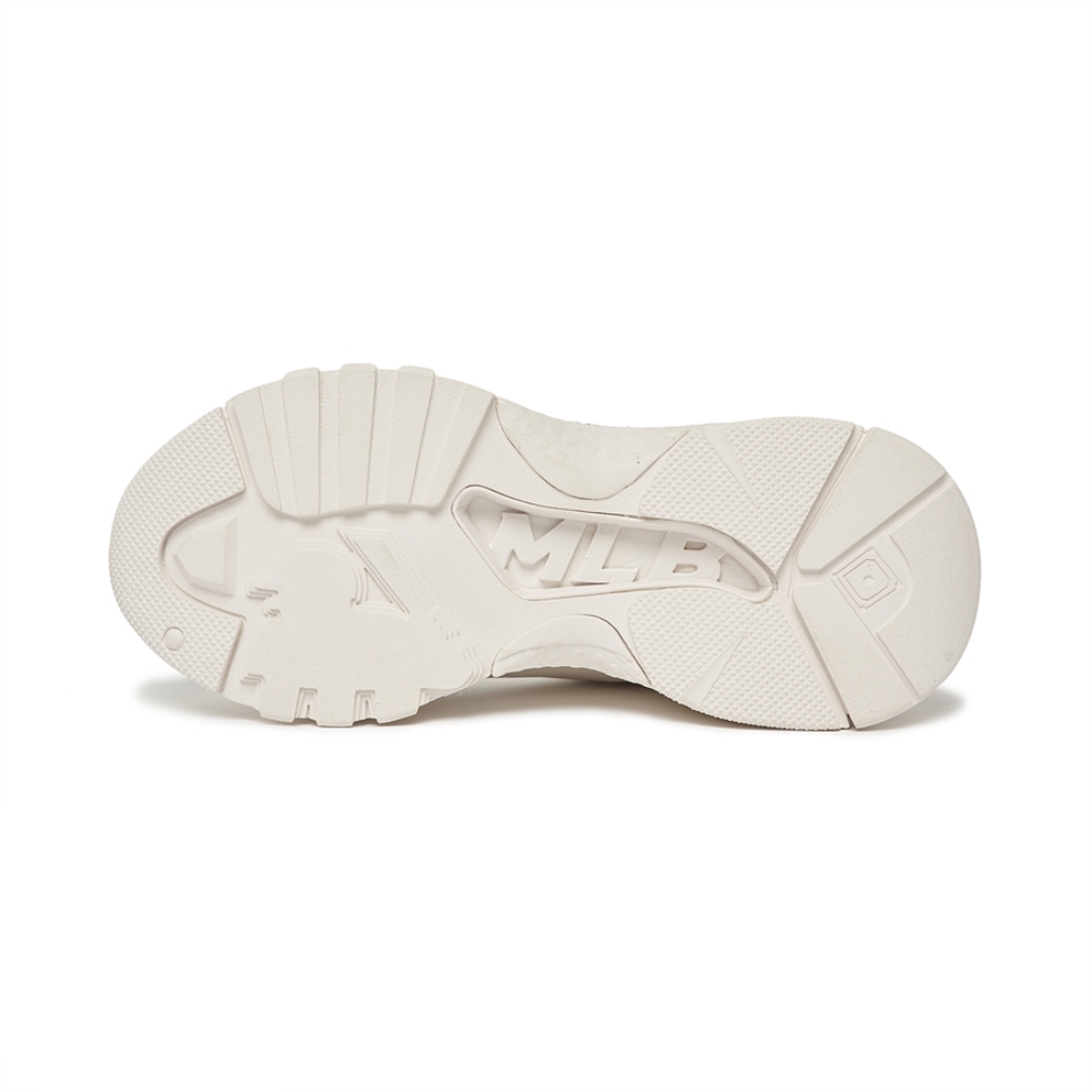 Giày MLB BigBall Chunky A Classic 3D Logo New York Yankees White