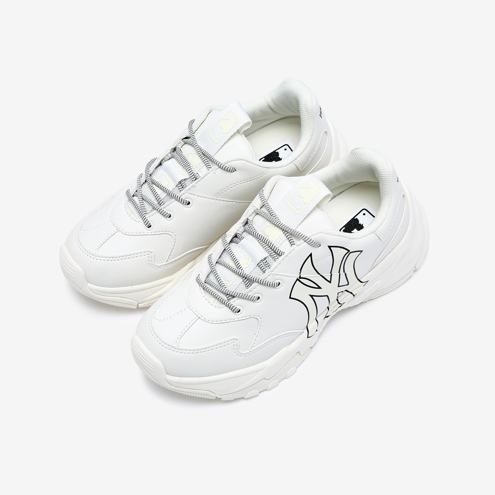 Giày MLB BigBall Chunky A New York Yankees Ivory 2021