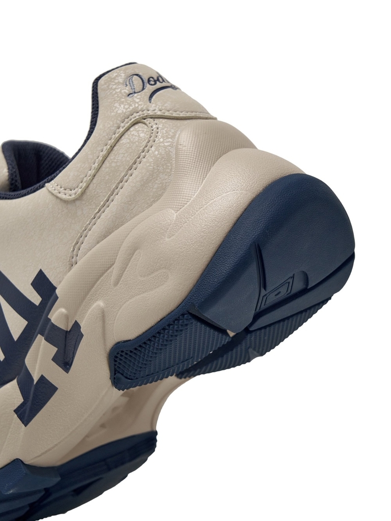 Giày MLB Big Ball Chunky Crack LA Dodgers Cream