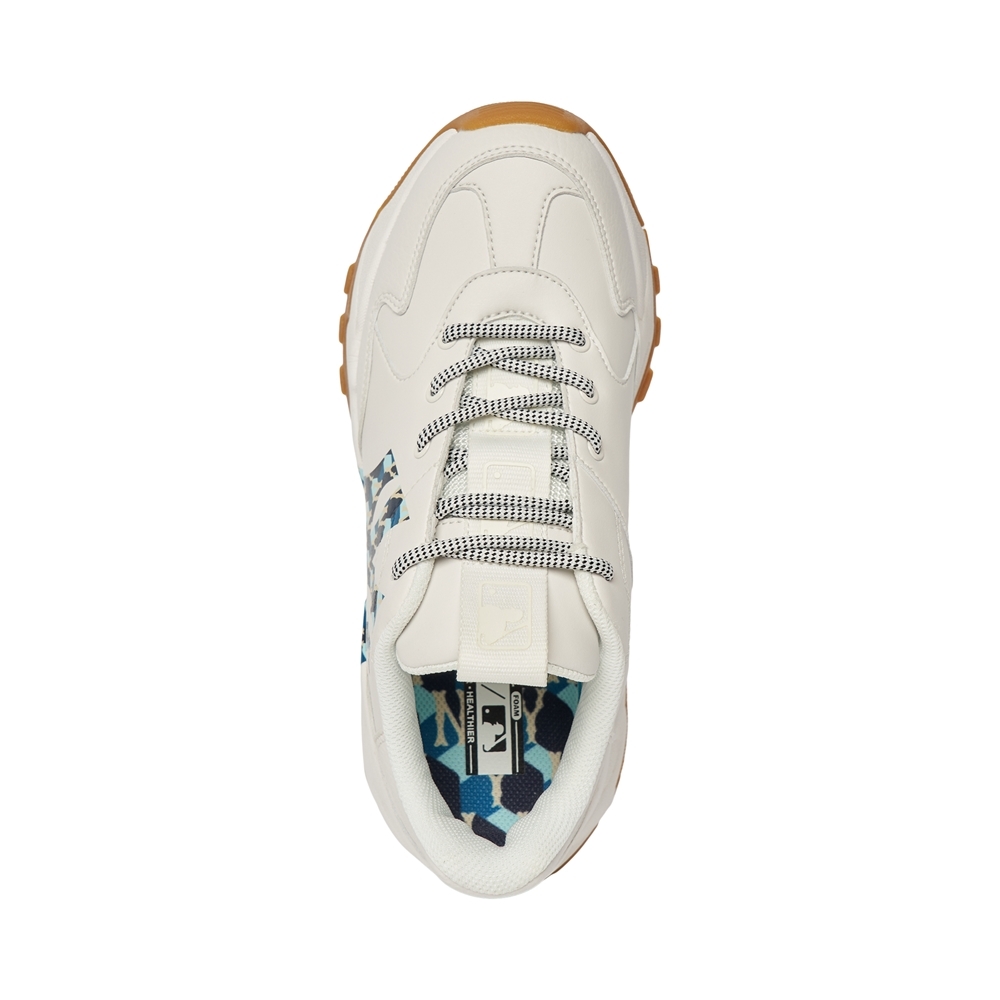 Giày MLB BigBall Chunky Cube Monogram New York Yankees White