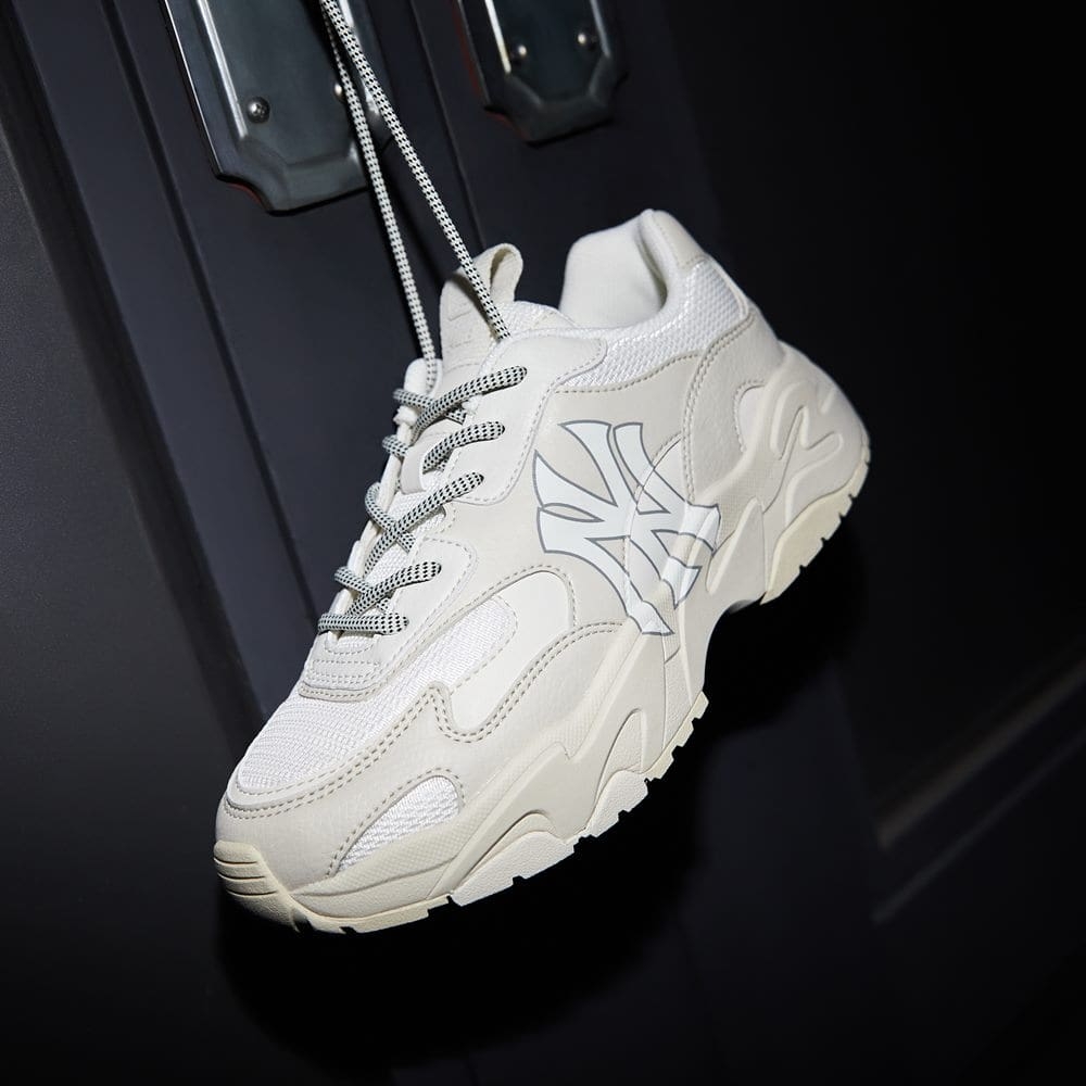 Giày MLB BigBall Chunky Lite New York Yankees Ivory