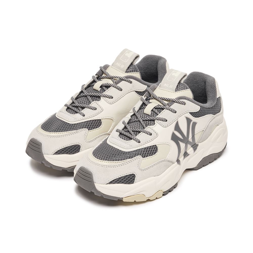 Giày MLB BigBall Chunky Lite SD New York Yankees Charcoal Grey