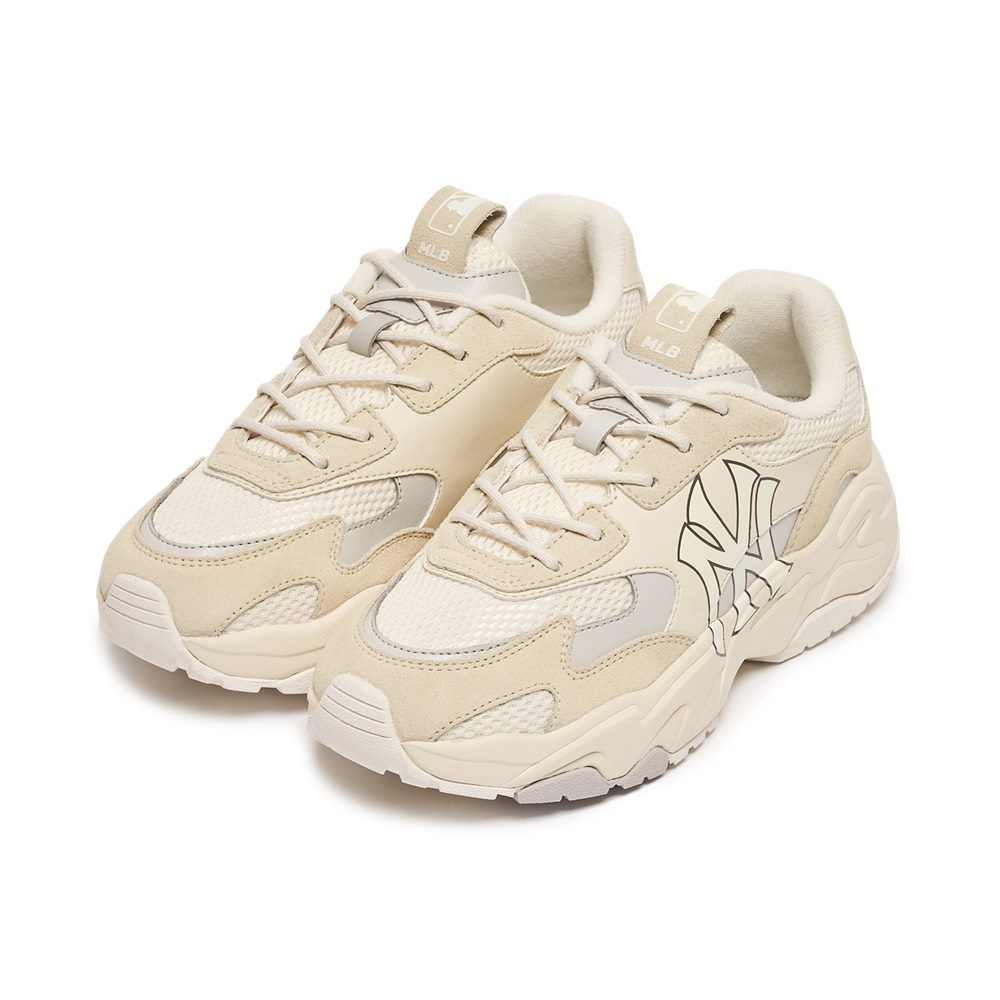 Giày MLB BigBall Chunky Lite SD New York Yankees Cream