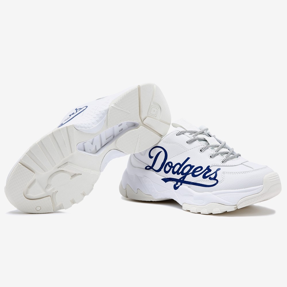 Giày MLB BigBall Chunky P LA Dodgers White