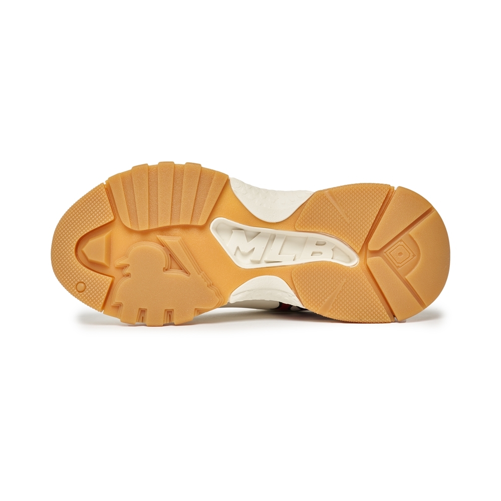 Giày MLB BigBall Chunky P Mega Logo Boston Red Sox Ivory