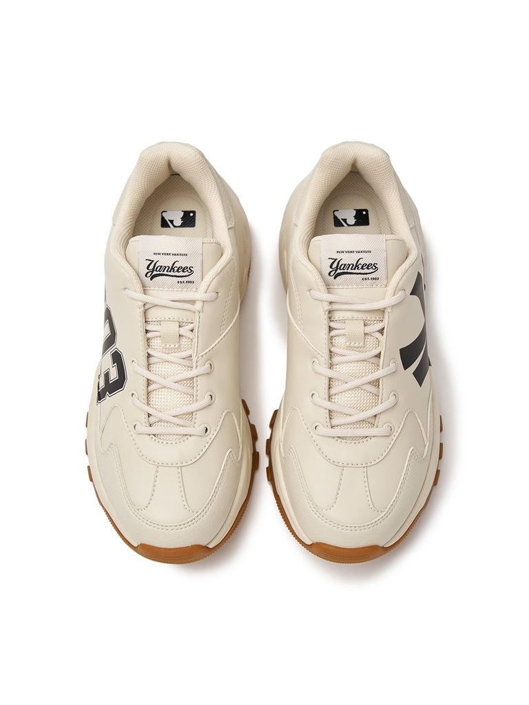 Giày MLB korea BigBall Chunky Varsity New York Yankees Cream