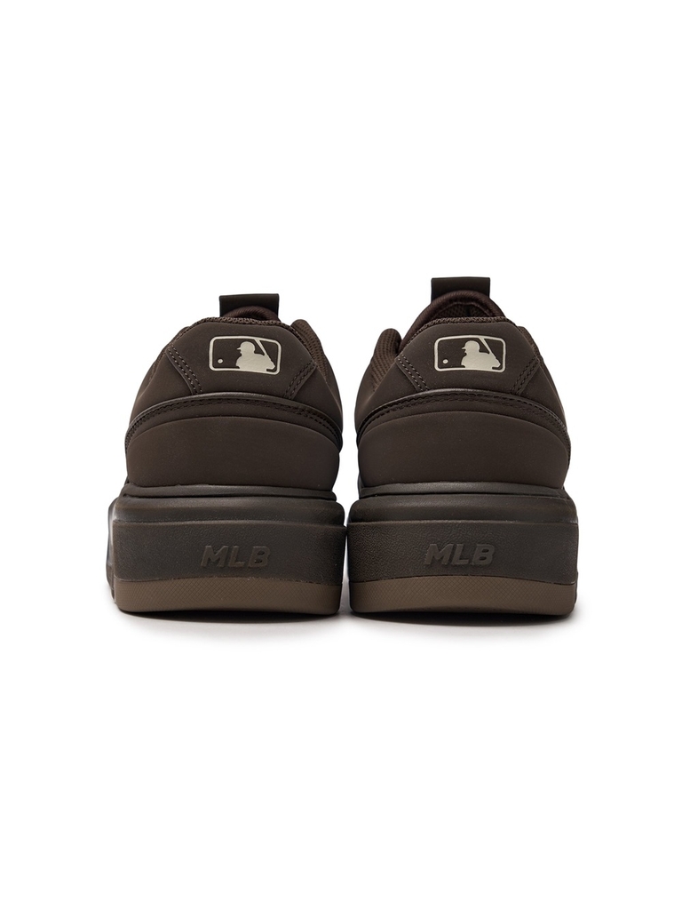 Giày MLB Korea Chunky Liner Nubuck Boston Red Sox Brown
