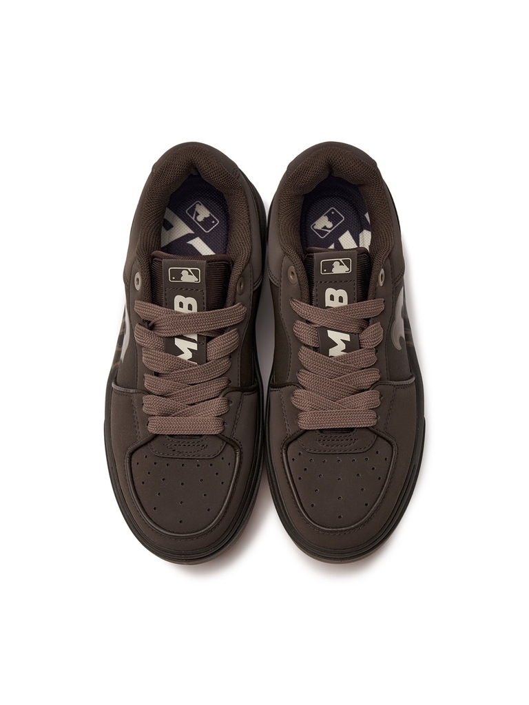 Giày MLB Korea Chunky Liner Nubuck Boston Red Sox Brown