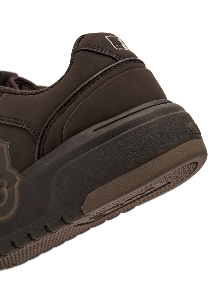 Giày MLB Korea Chunky Liner Nubuck Boston Red Sox Brown