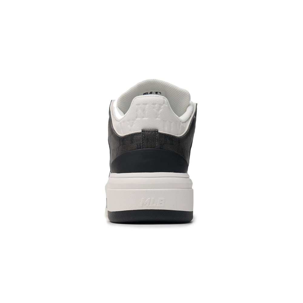 Giày MLB Cổ Cao Chunky Liner Mid Classic Monogram New York Yankees Black