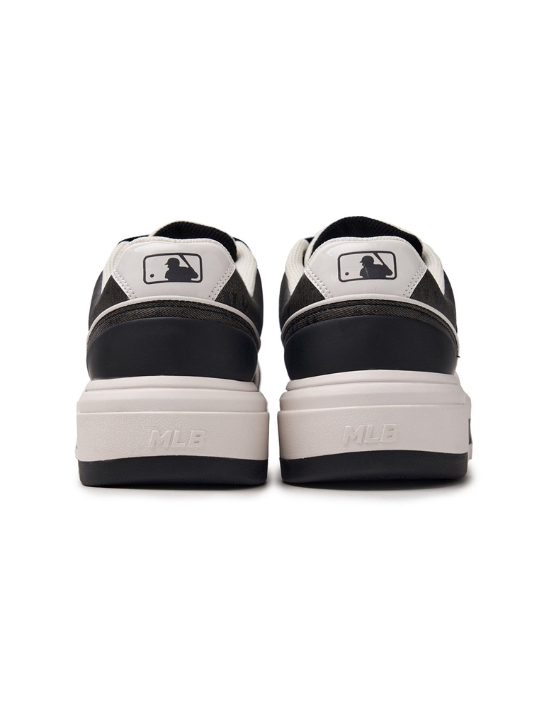 Giày MLB Korea Chunky Liner Classic Mono New York Yankees Black