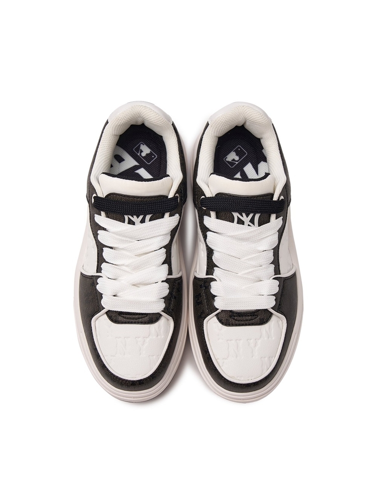 Giày MLB Korea Chunky Liner Classic Mono New York Yankees Black