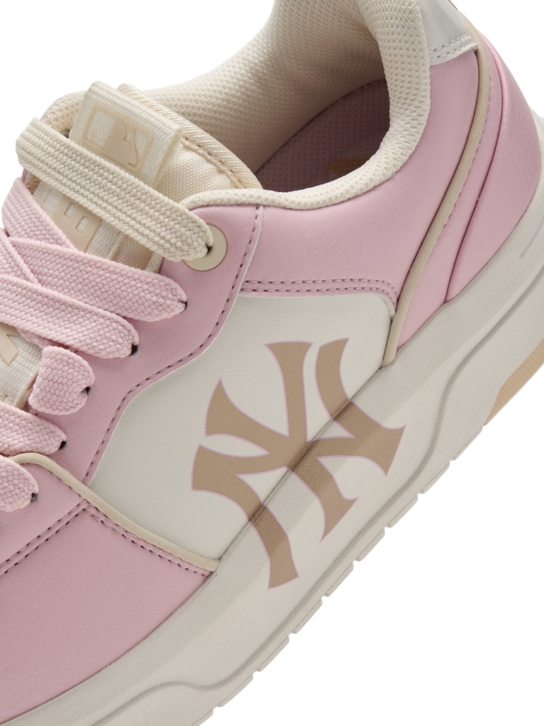 Giày MLB Korea Chunky Liner Basic New York Yankees Pink