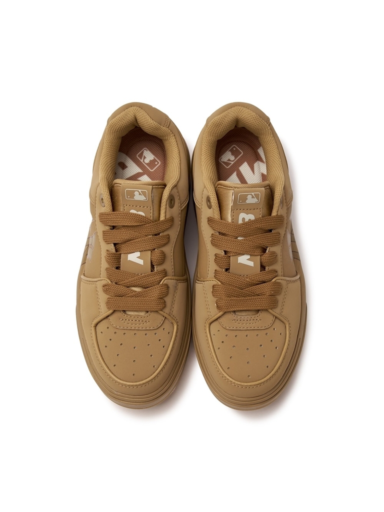 Giày MLB Korea Chunky Liner Nubuck New York Yankees Mustard