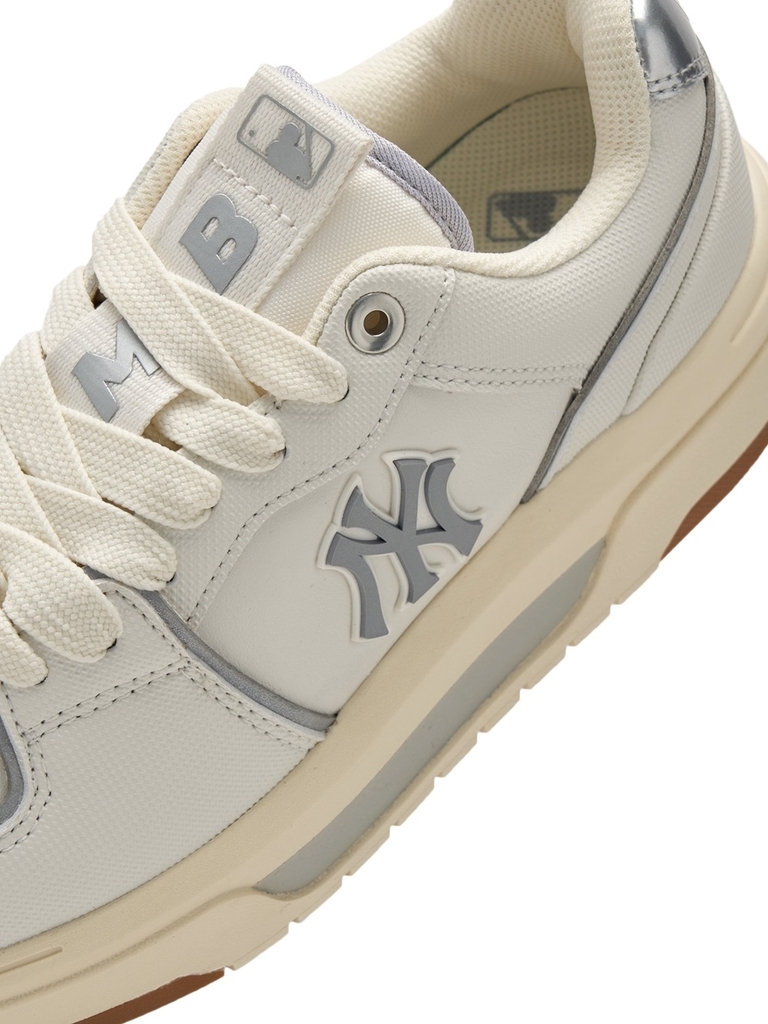Giày MLB Korea Chunky Liner Basic SL New York Yankees Ivory