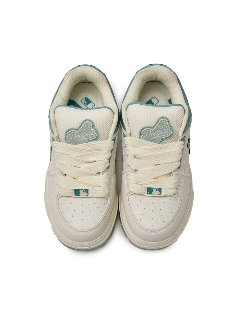 Giày MLB Korea Chunky Liner Wide Saffiano LA Dodgers Mint