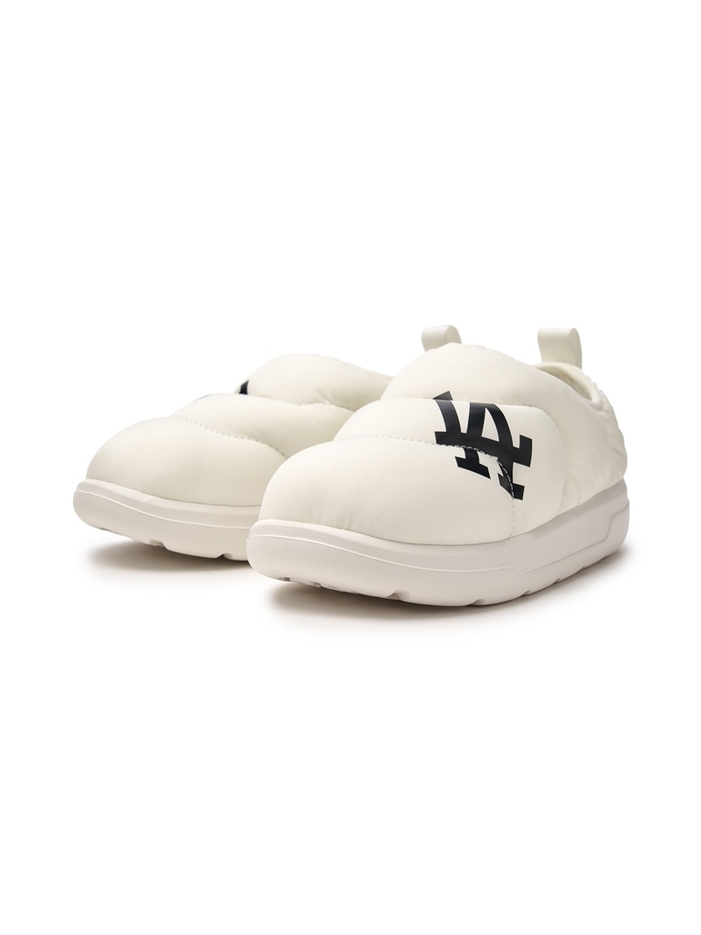 Giày MLB Korea Bouncer Padded Slip-On LA Dodgers White