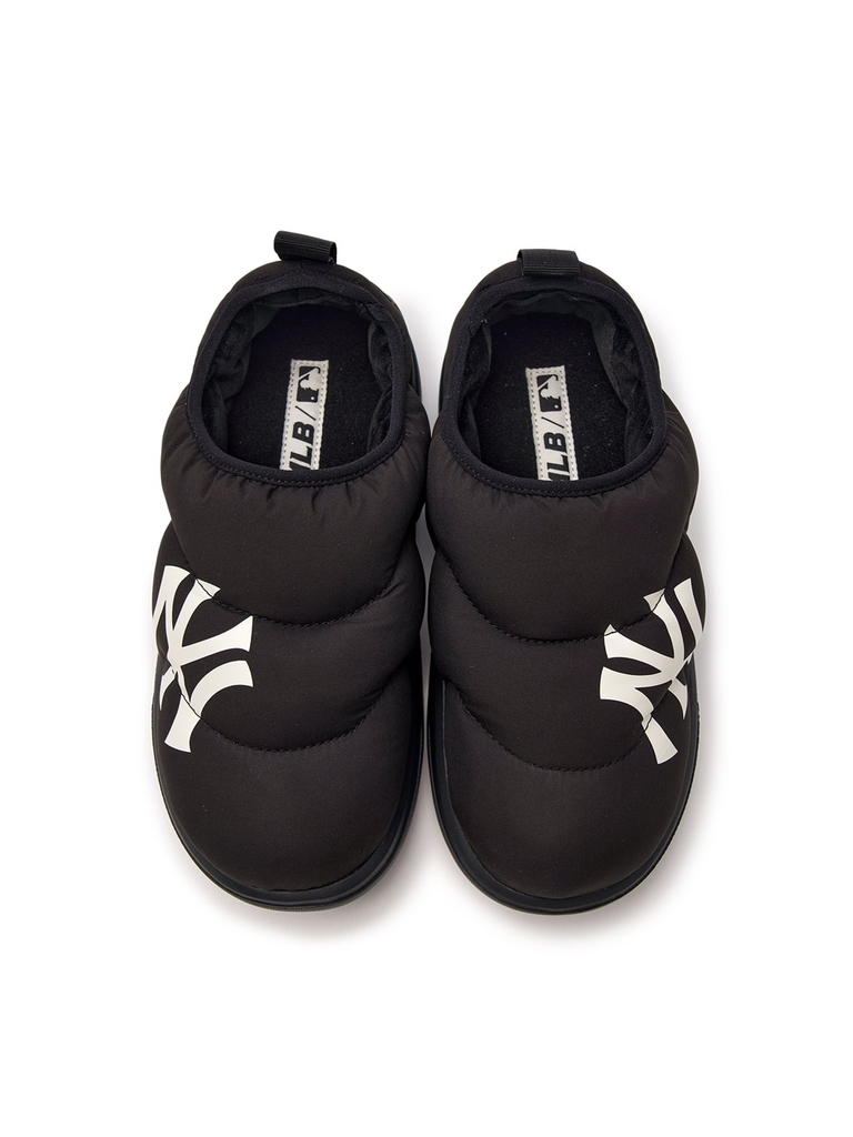 Giày MLB Korea Bouncer Padded Slip-On New York Yankees Black