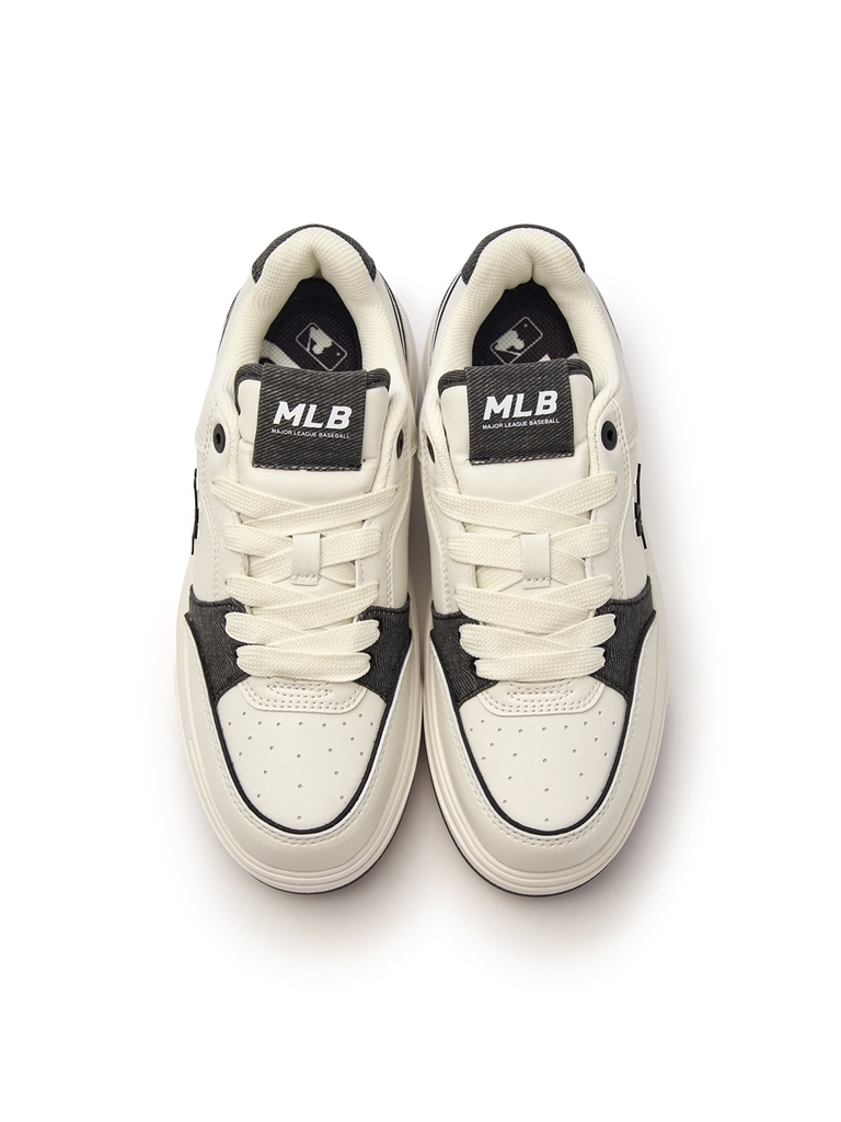 Giày MLB Chunky Liner Denim Pocket New York Yankees Black