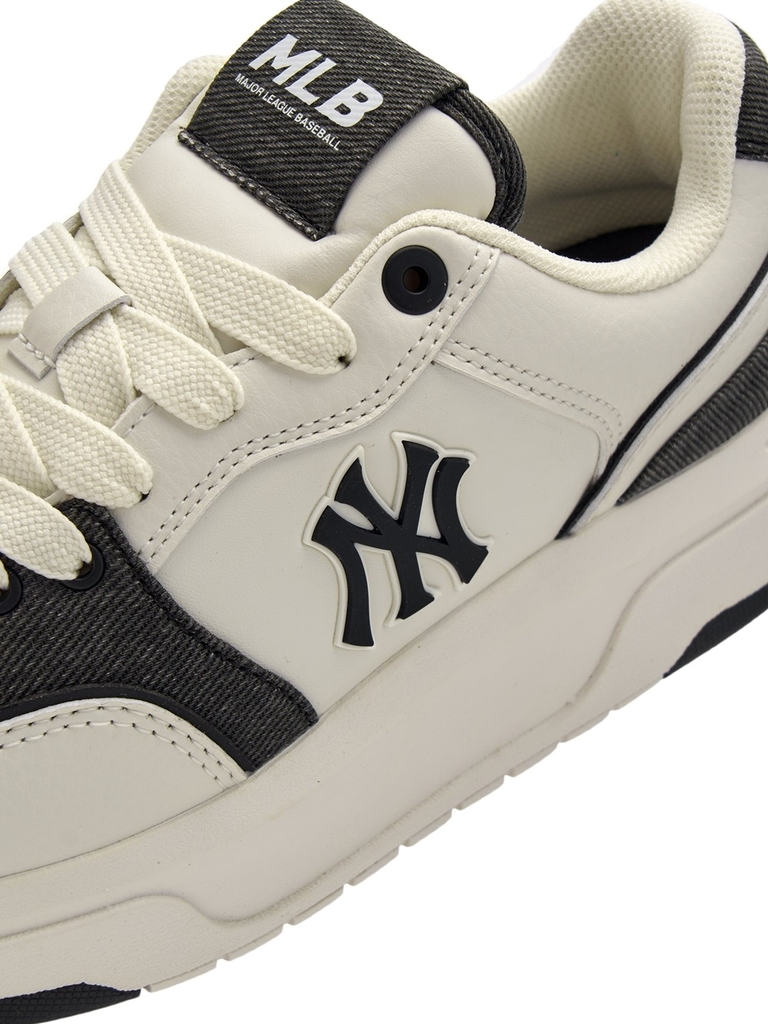 Giày MLB Chunky Liner Denim Pocket New York Yankees Black