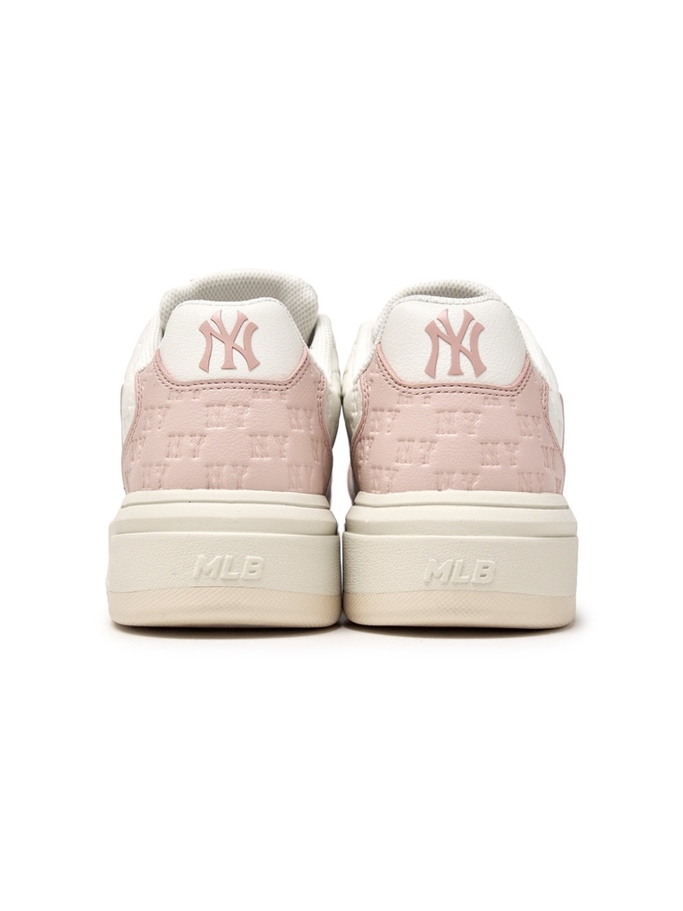 Giày MLB Chunky Liner Embossed Mono Cooperstown New York Yankees Pink