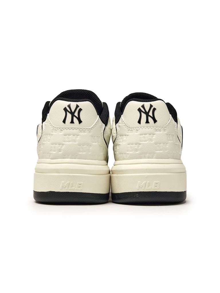 Giày MLB Chunky Liner Embossed Mono Cooperstown New York Yankees Cream