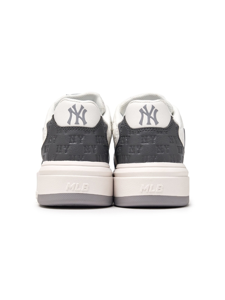 Giày MLB Chunky Liner Embossed Mono Cooperstown New York Yankees Grey