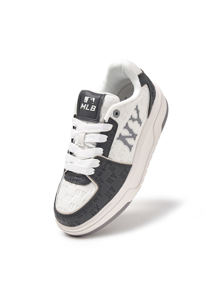 Giày MLB Chunky Liner Embossed Mono Cooperstown New York Yankees Grey