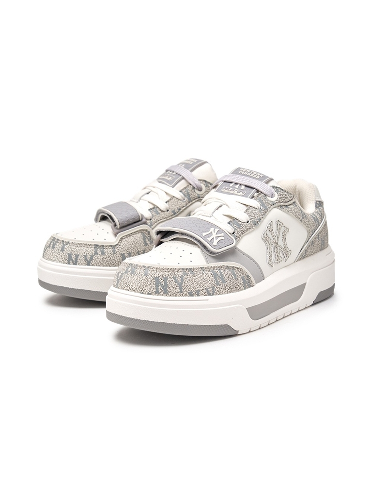 Giày MLB Chunky Liner Pocket Monogram New York Yankees Grey