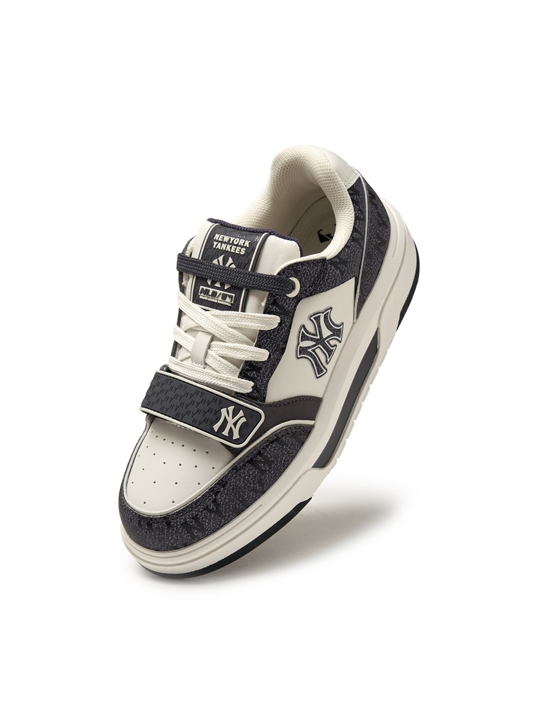 Giày MLB Chunky Liner Pocket Monogram New York Yankees Grey