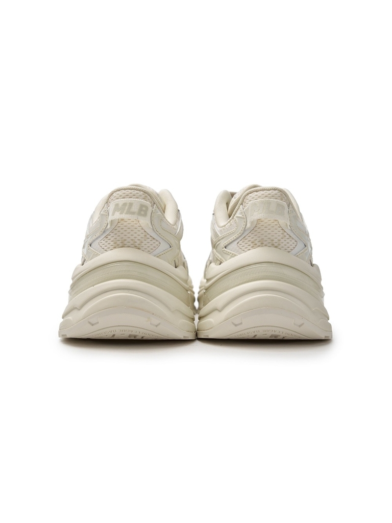 Giày MLB Curve Runner Monogram New York Yankees Beige