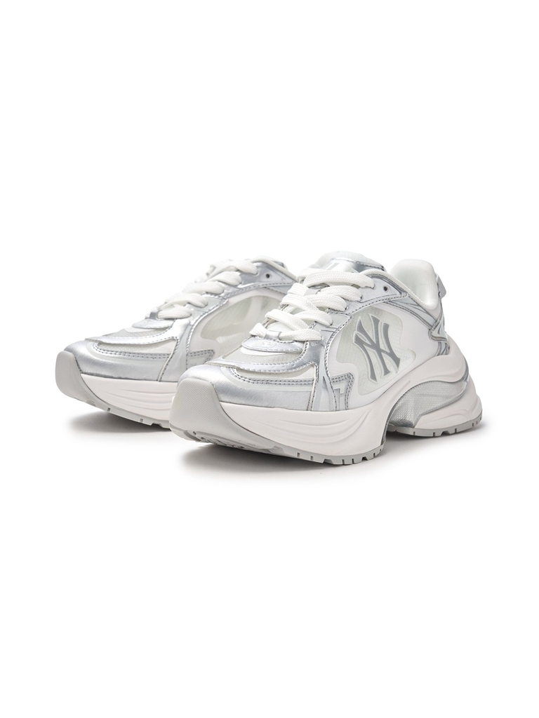 Giày MLB Curve Runner Monomesh New York Yankees White