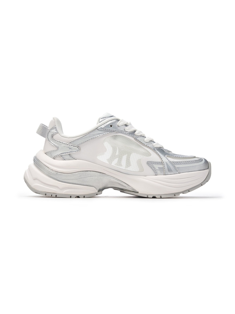 Giày MLB Curve Runner Monomesh New York Yankees White