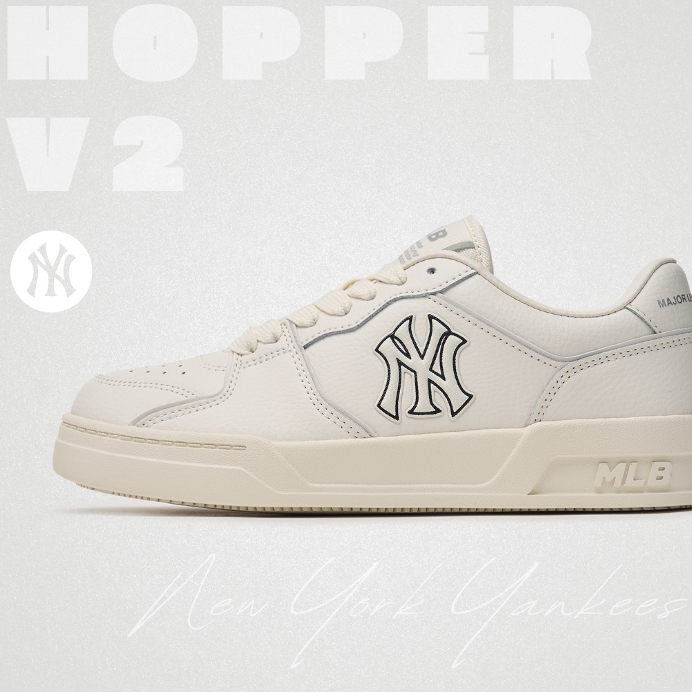 Giày MLB Korea Hopper V2 New York Yankees White