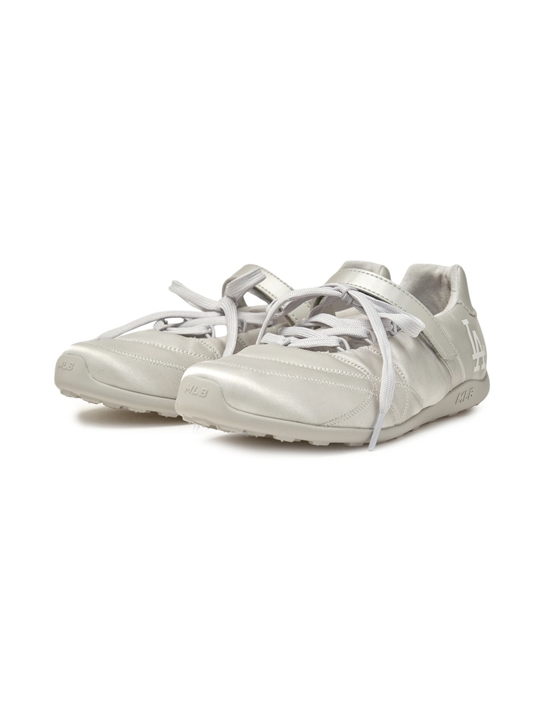 Giày MLB Slick Mary Jane Satin LA Dodgers Silver