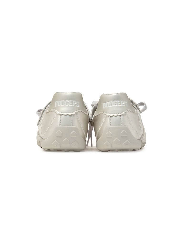 Giày MLB Slick Mary Jane Satin LA Dodgers Silver