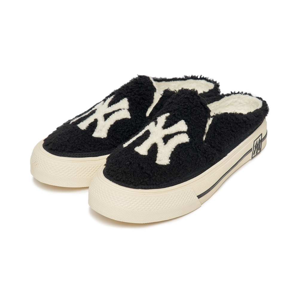 Giày MLB Mule Fleece Basic New York Yankees Black