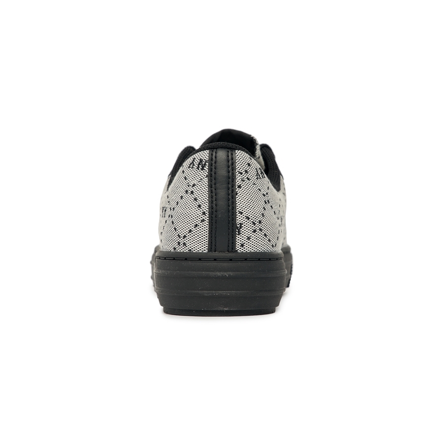 Giày MLB Playball Lux Jacquard Diamond Monogram New York Yankees Black