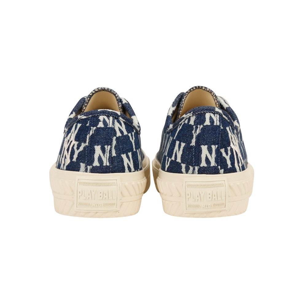 Giày MLB Playball Mono Denim New York Yankees Navy