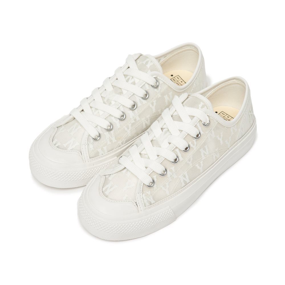 Giày MLB Playball Mono Mesh New York Yankees White