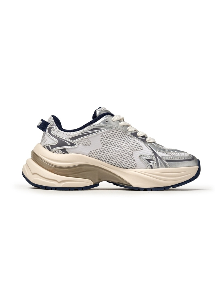 Giày MLB Curve Runner New York Yankees Grey [Karina PICK]