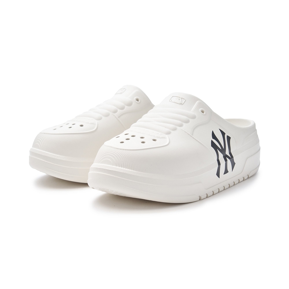 Giày MLB Chunky Liner Mule New York Yankees White