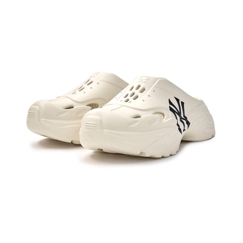 Giày MLB Big Ball Chunky Recovery Mule New York Yankees Ivory