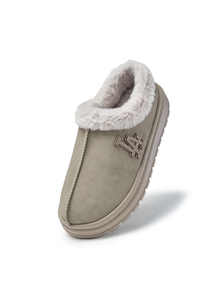 Giày MLB Warmer Synthetic Mule LA Dodgers Cream