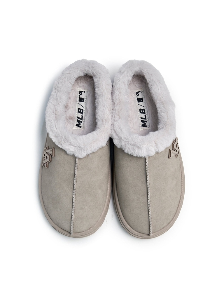 Giày MLB Warmer Synthetic Mule LA Dodgers Cream