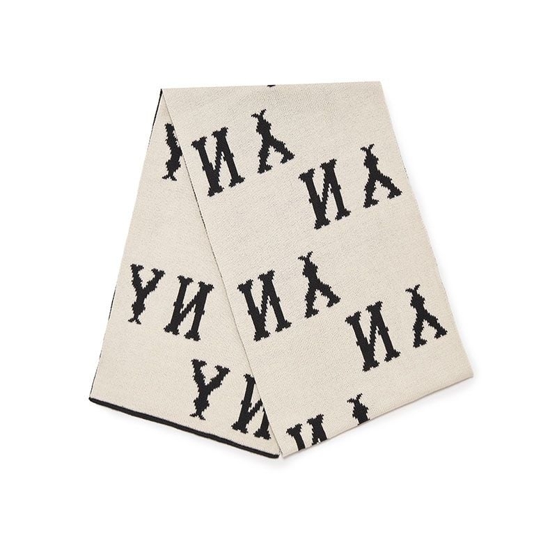 Khăn Quàng Cổ MLB Monogram New York Yankees Black