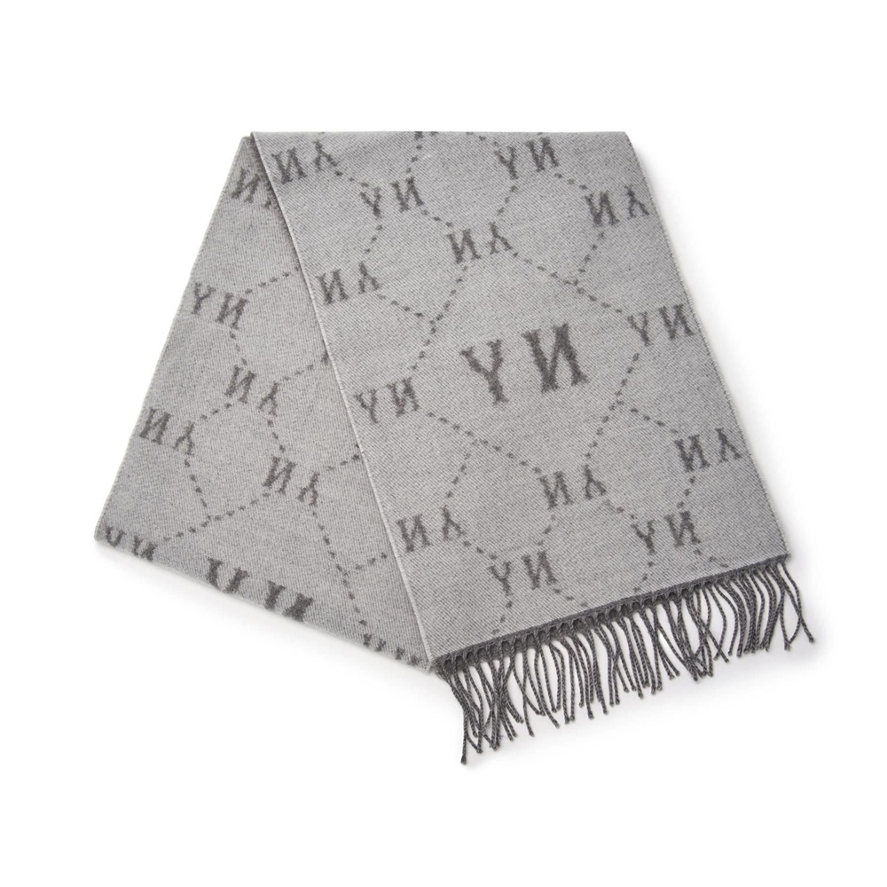 Khăn Quàng Cổ MLB Diamond Monogram Muffler New York Yankees Grey